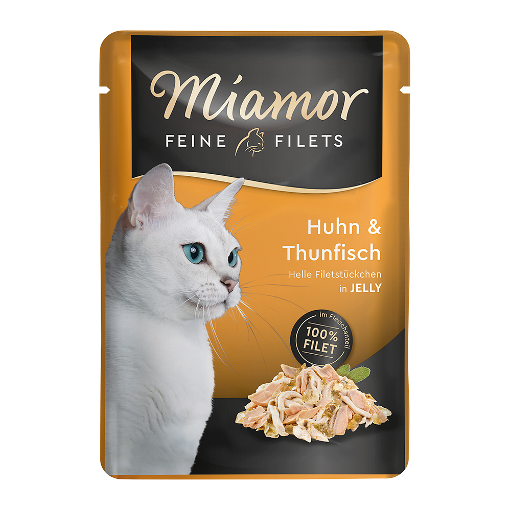 Miamor Feine Filets In Jelly Huhn Thunfisch Nassfutter