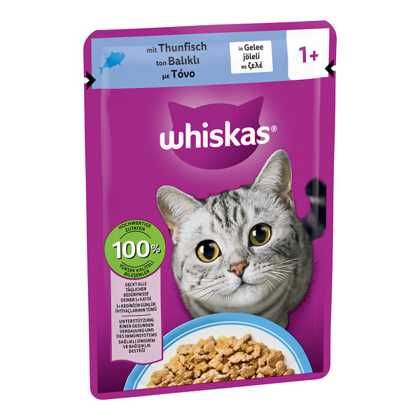 Whiskas 1+ Thunfisch in Gelee