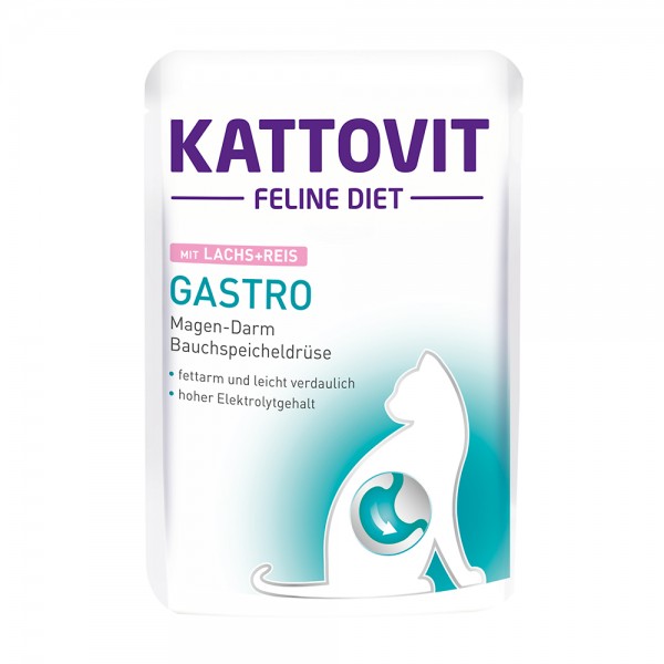 Kattovit Gastro Lachs & Reis