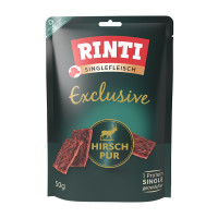 Rinti Singlefleisch Exclusive Snack Hirsch pur Rinti Singlefleisch Exclusive Snack Hirsch pur