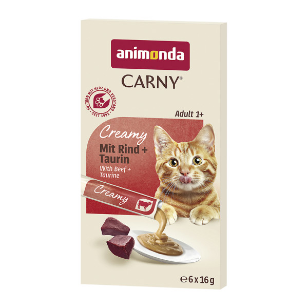 Animonda Carny Creamy mit Rind + Taurin