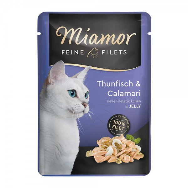 Miamor Feine Filets in Jelly Thunfisch & Calamari