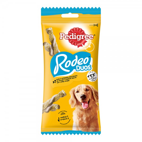 Pedigree Rodeo Duos mit Huhn & Bacon