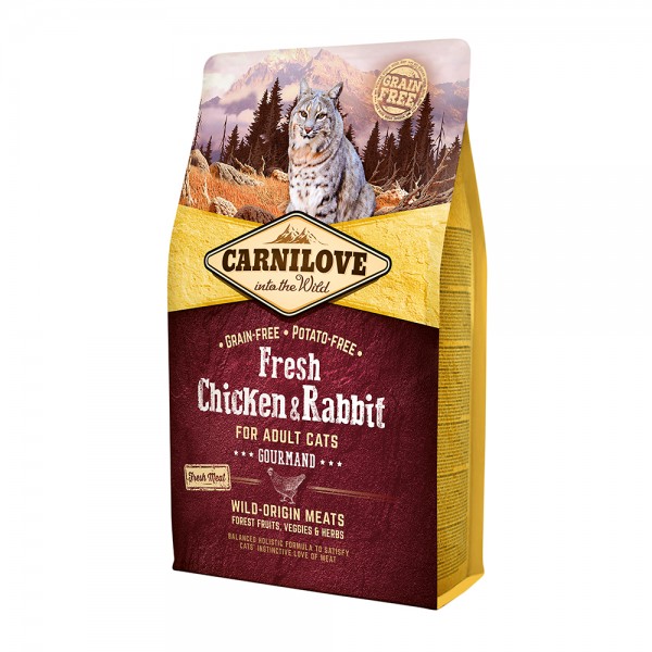 Carnilove Cat Adult Fresh Chicken & Rabbit