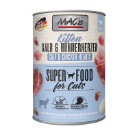 MAC´s CAT Kitten Kalb & Hühnerherzen MAC´s CAT Kitten Kalb & Hühnerherzen