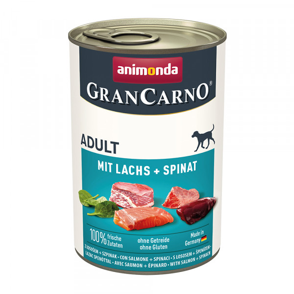 Animonda Gran Carno Adult mit Lachs + Spinat