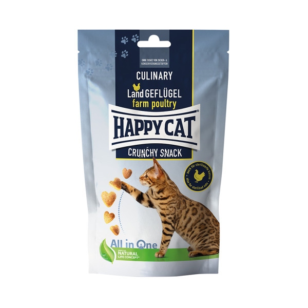 Happy Cat Crunchy Snack Land Geflügel