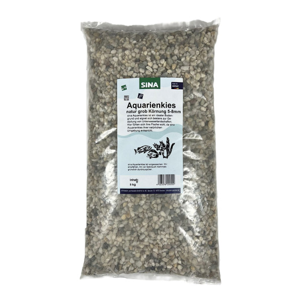 Sina Aquarienkies natur 5-8mm