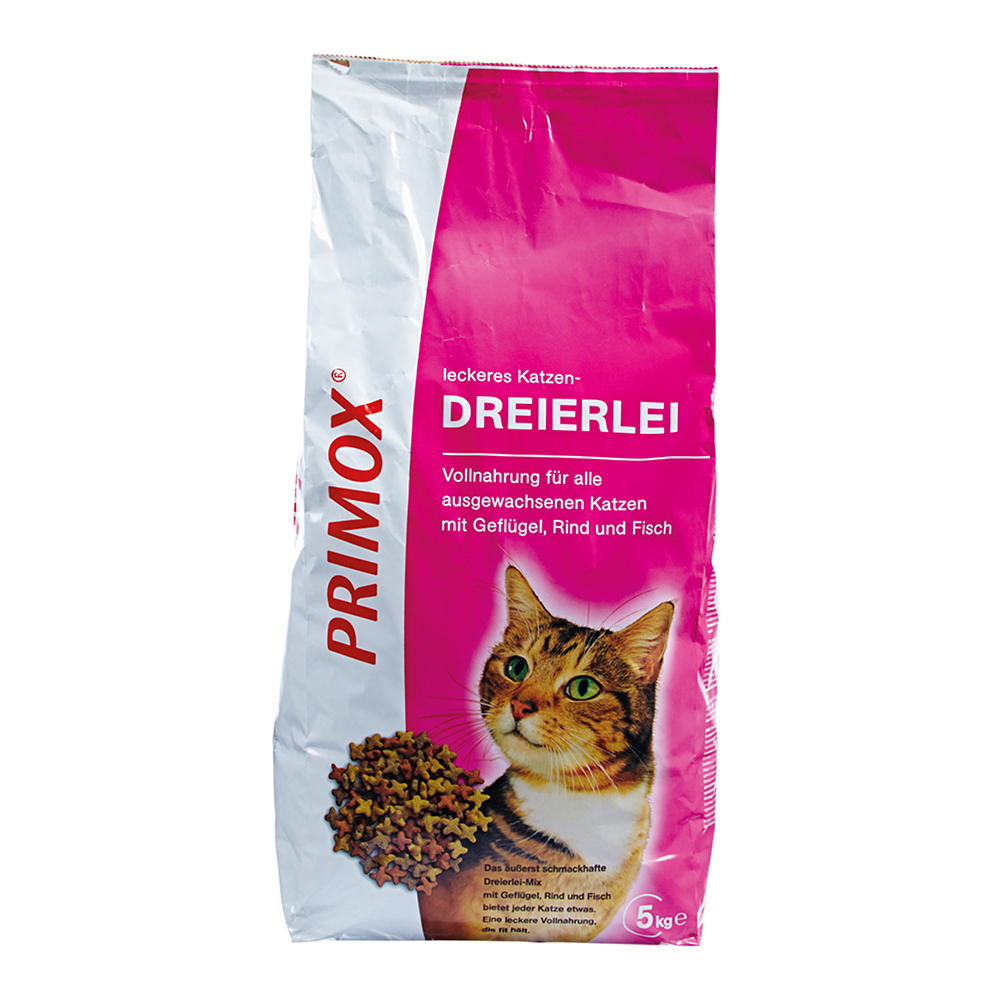 Primox Katzenfutter Dreierlei 5 kg - 216593 20151021063009412