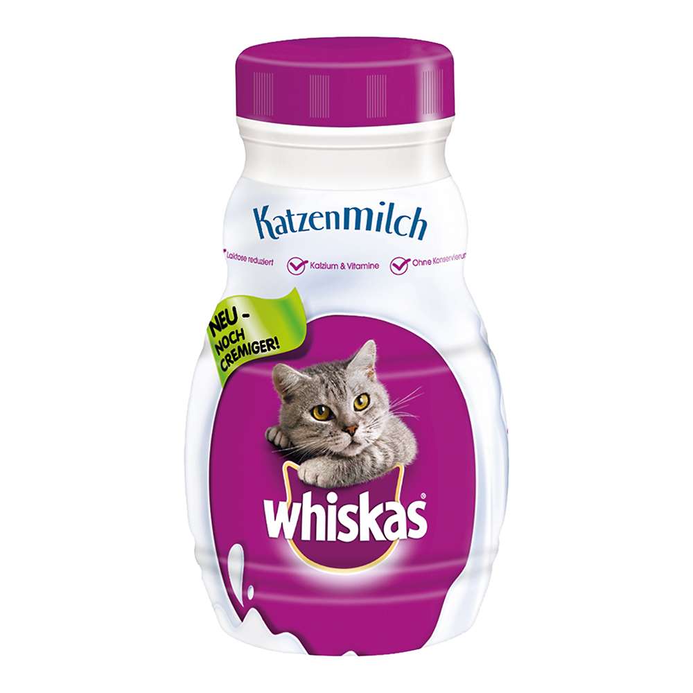 Whiskas Katzen Milch Snacks Katzenfutter Katze Sortiment