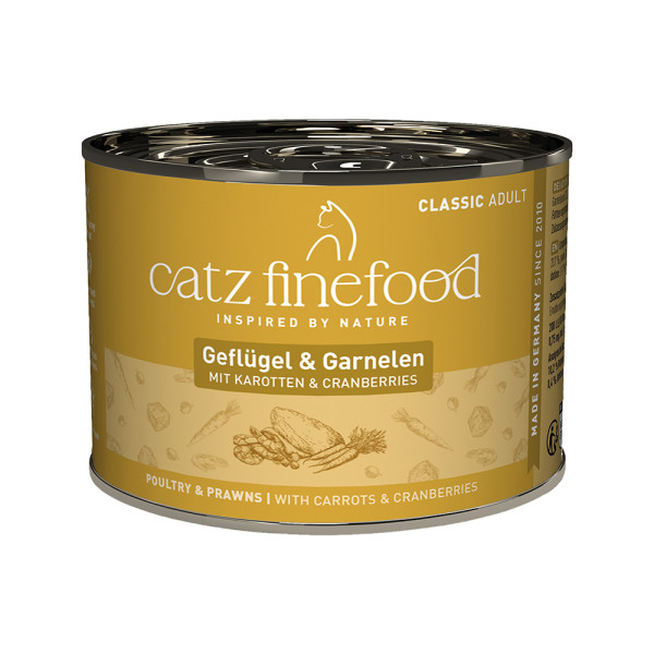 Catz Finefood CLASSIC Geflügel & Garnele