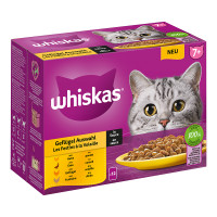 Whiskas Whiskas Multipack 7+ Geflügel Auswahl in Sauce Whiskas Whiskas Multipack 7+ Geflügel Auswahl in Sauce