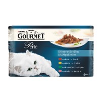 Gourmet Perle 4er MP mit Rind, Kaninchen, Lachs und Huhn Gourmet Perle 4er MP mit Rind, Kaninchen, Lachs und Huhn