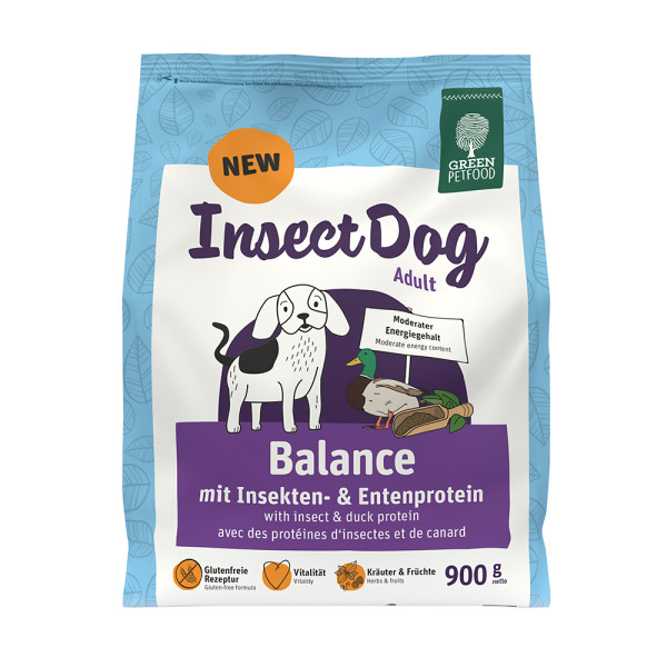 Green Petfood Insect Dog Balance