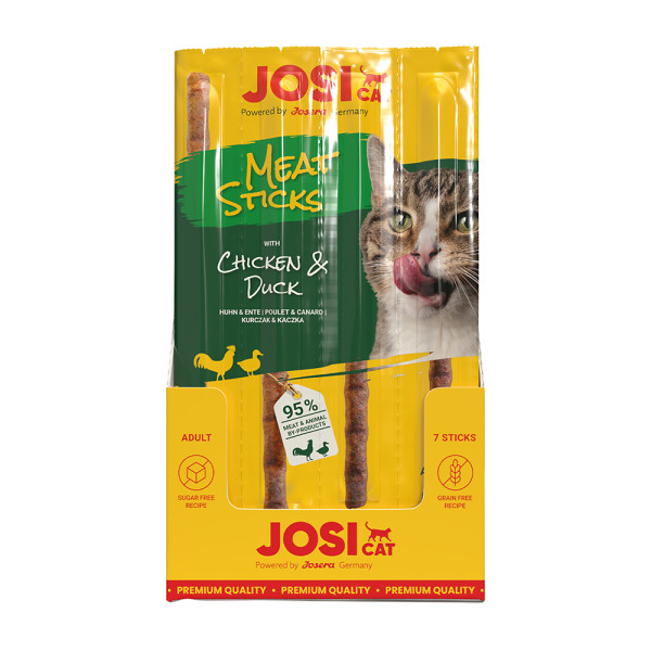 JosiCat Meat Sticks Huhn & Ente