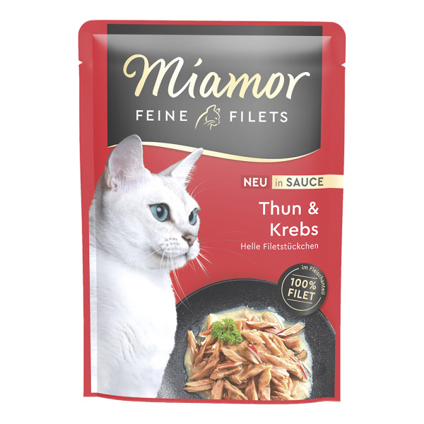 Miamor Feine Filets Thun+Krebs