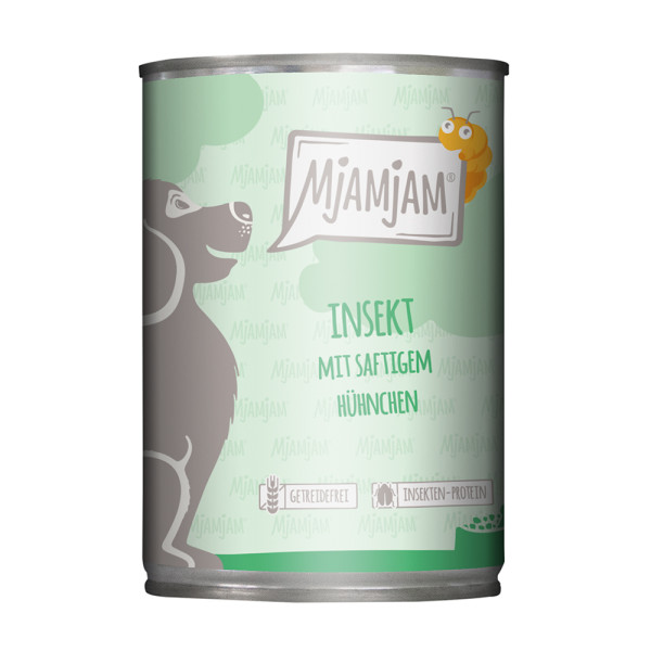 MjAMjAM Insekt mit saftigem Hühnchen