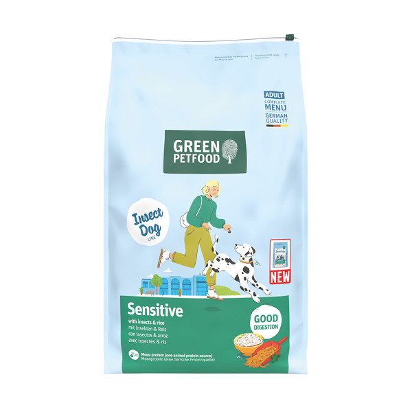 Green Petfood GPF Dog Sensitive with Insects