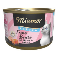Miamor Miamor Feine Beute Kitten Huhn & Lachs Miamor Miamor Feine Beute Kitten Huhn & Lachs
