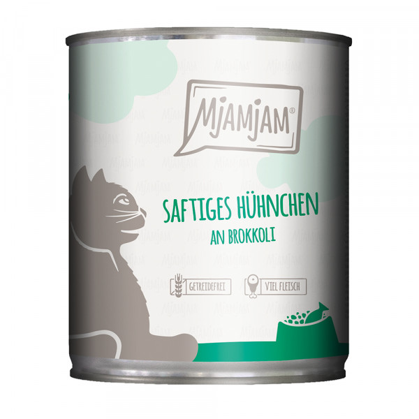 MjAMjAM saftiges Hühnchen an Brokkoli