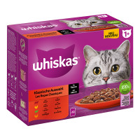 Whiskas Whiskas Multipack 1+ Klassische Auswahl in Sauce Whiskas Whiskas Multipack 1+ Klassische Auswahl in Sauce