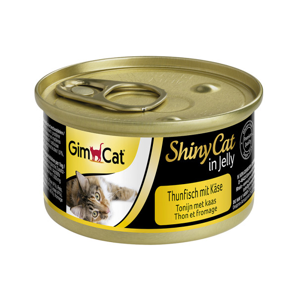 GimCat ShinyCat Jelly Thunfisch & Käse