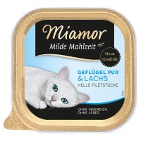 Miamor Milde Mahlzeit Geflügel & Lachs Miamor Milde Mahlzeit Geflügel & Lachs