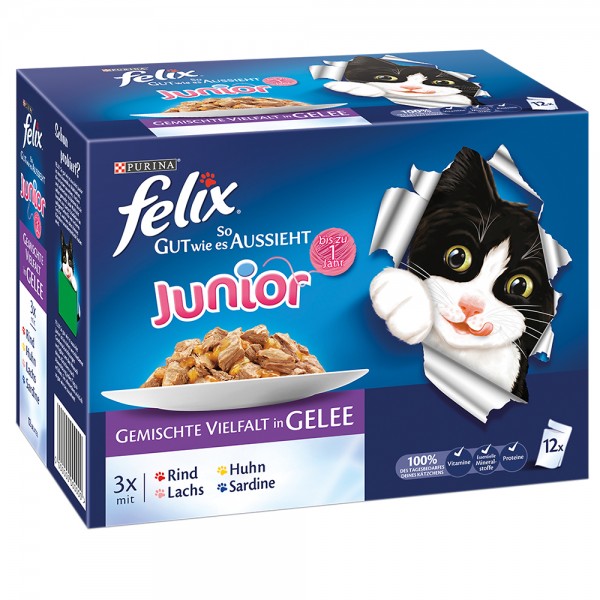 Felix So gut wie es aussieht 12er MP Junior gemischte Vielfalt in Gelee