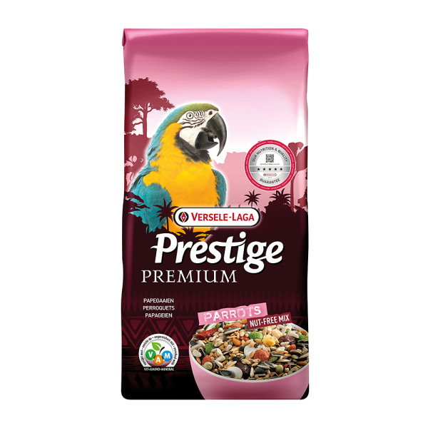 Versele-Laga Prestige Premium Papageien Mischung ohne Nüsse