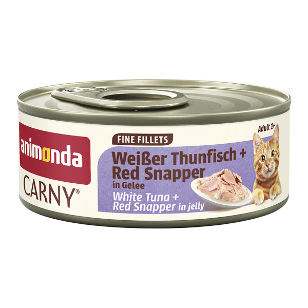 Animonda Carny Adult Thunfisch & Red Snapper in Gelee