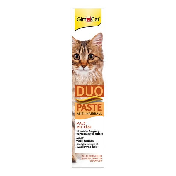 GimCat Anti-Hairball Duo Paste Malz & Käse