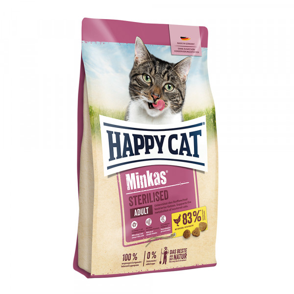 Happy Cat Minkas Sterilised Geflügel