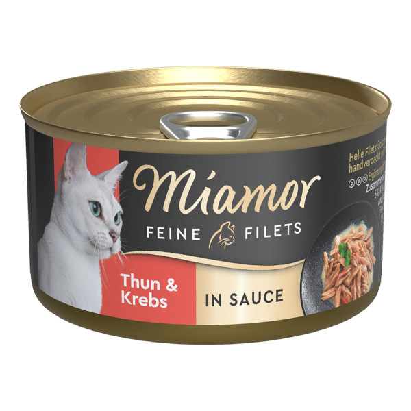 Miamor Feine Filets Thunfisch & Krebs in Sauce