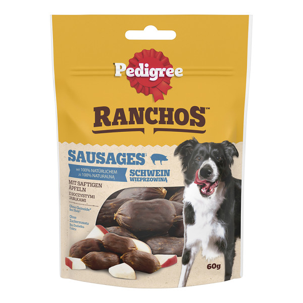 Pedigree Ranchos Sausages Schwein