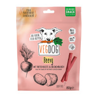 Vegdog Beevy Sticks mit Roter Beete & Buchenrauch Vegdog Beevy Sticks mit Roter Beete & Buchenrauch