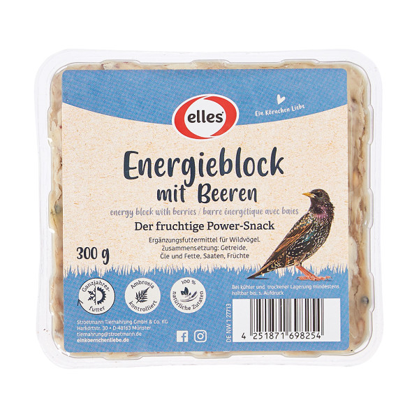 elles Energieblock mit Beeren 300g