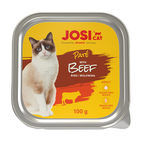 JosiCat Paté mit Beef