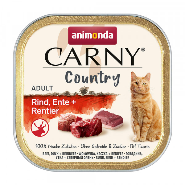 Animonda Carny Country mit Rind, Ente & Rentier