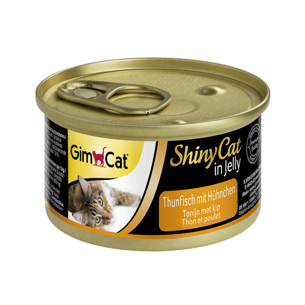 GimCat ShinyCat Jelly Thunfisch & Hühnchen