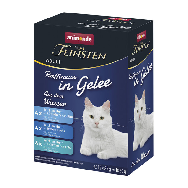 Animonda Vom Feinsten Raffinesse in Gelee Mixpack Wasser