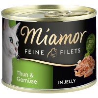 Miamor Feine Filets in Jelly Thunfisch & Gemüse Miamor Feine Filets in Jelly Thunfisch & Gemüse