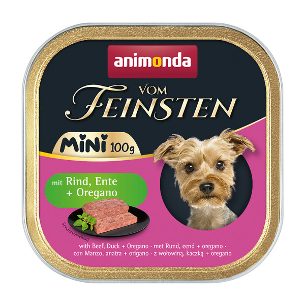 Animonda Vom Feinsten vom Feinsten Adult Mini Rind, Ente + Oregano