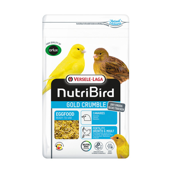 NutriBird NutriBird Gold Crumble Kanarien