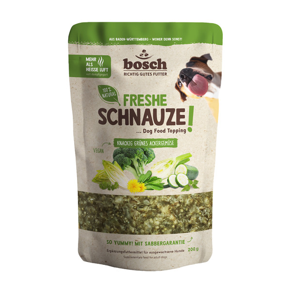 Bosch Freshe Schnauze - knackig grünes Ackergemüse