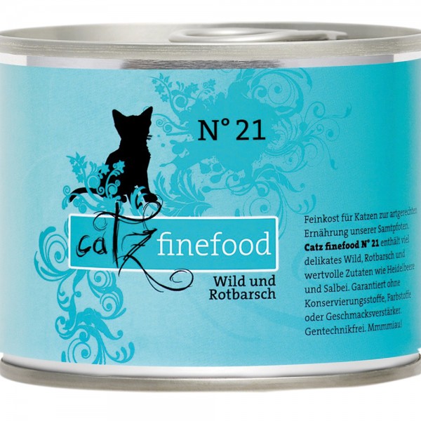 Catz Finefood No. 21 Wild & Rotbarsch