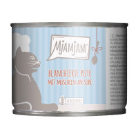 MjAMjAM blanchierte Pute mit Muscheln an Soße MjAMjAM blanchierte Pute mit Muscheln an Soße