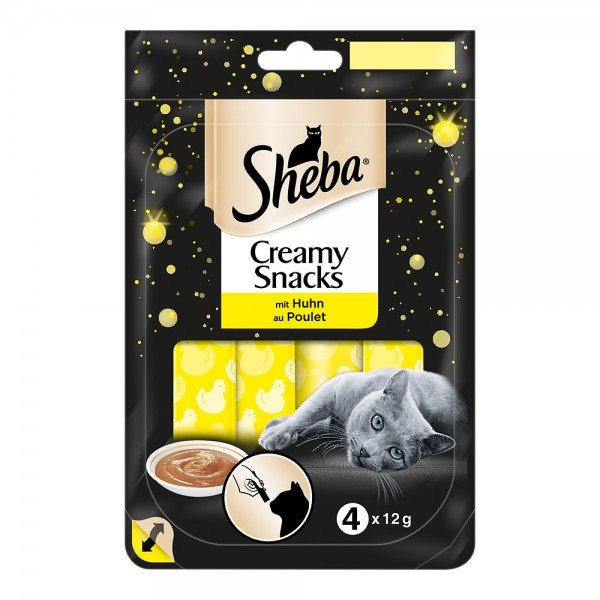 Sheba Creamy Snack mit Huhn
