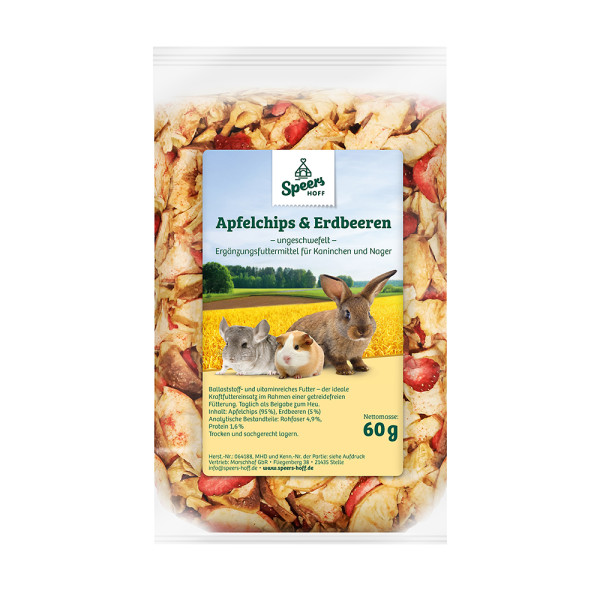 Speers/Marschhof Apfelchips+Erdbeere