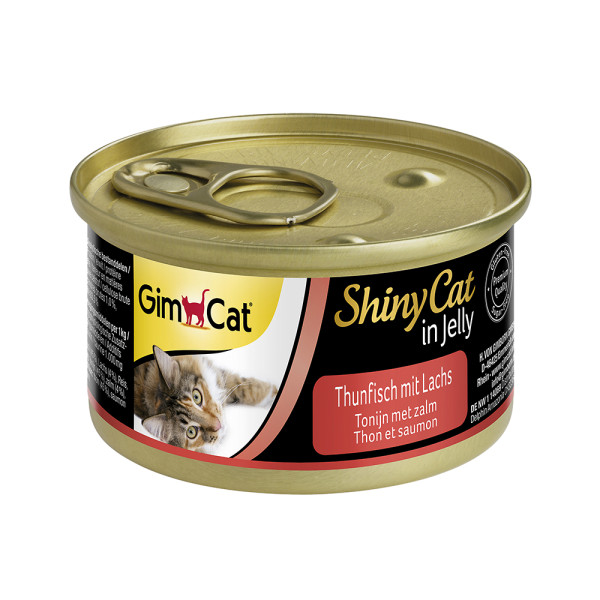 GimCat ShinyCat Jelly Thunfisch & Lachs