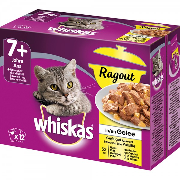 Whiskas MP 7+ Ragout Geflügelauswahl